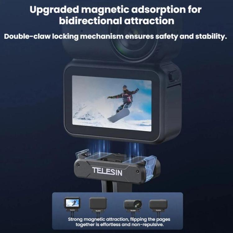 For DJI Osmo Nano TELESIN Magnetic Quick-Release Base