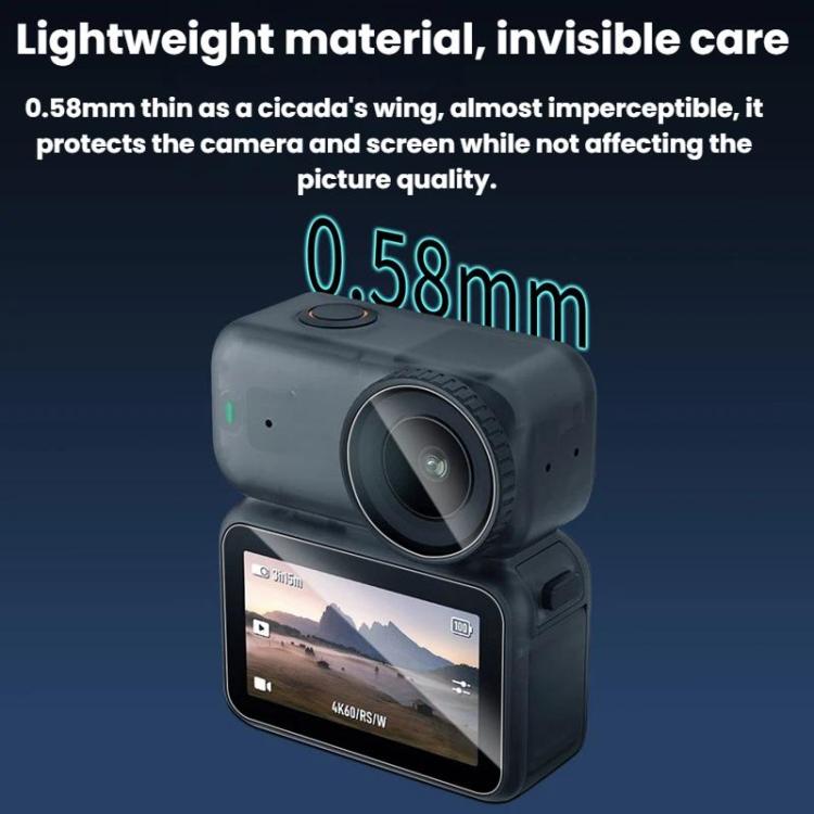 For DJI Osmo Nano CYNOVA HD Scratch-Resistant Tempered Glass Screen Protector