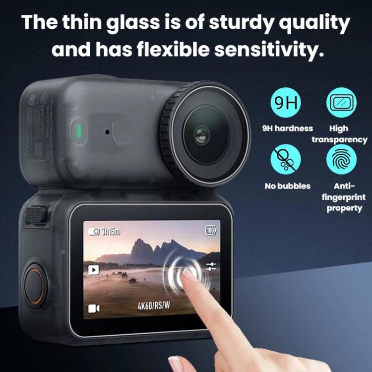 For DJI Osmo Nano CYNOVA HD Scratch-Resistant Tempered Glass Screen Protector