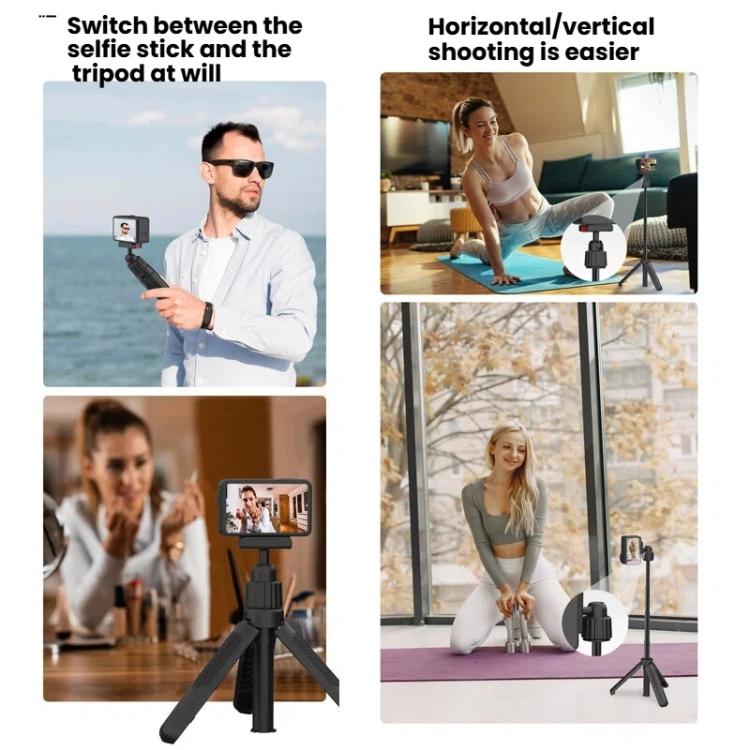 Magnetic Quick-Release Handheld Selfie Stick Tripod for DJI Osmo Action 5 Pro, 4, 3 with 360-Degree Rotation, for DJI Osmo Action 5 Pro, 4, 3