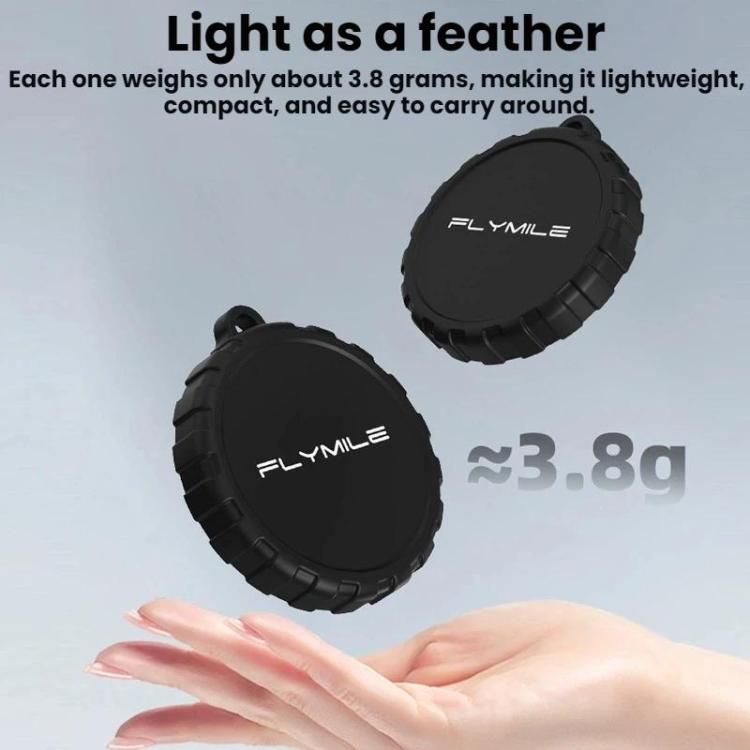 For DJI Osmo Action 6 Flymile Dustproof Protective Silicone Lens Cap