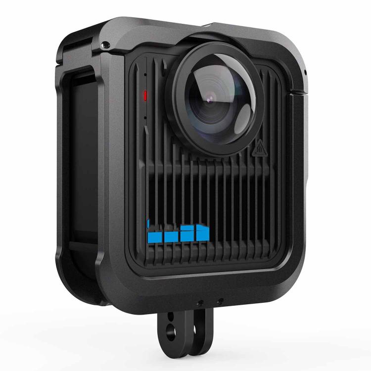 For GoPro MAX2 Aluminum Alloy Cage Kit Protective Frame With Dual Cold Shoe Mounts, Kit A, Kit B