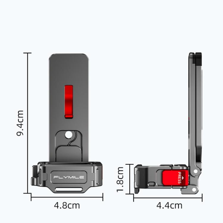 For DJI Osmo Pocket 4/3 Flymile Multi-functional Magnetic Frame Base