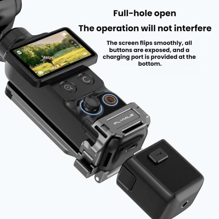 For DJI Osmo Pocket 4/3 Flymile Multi-functional Magnetic Frame Base