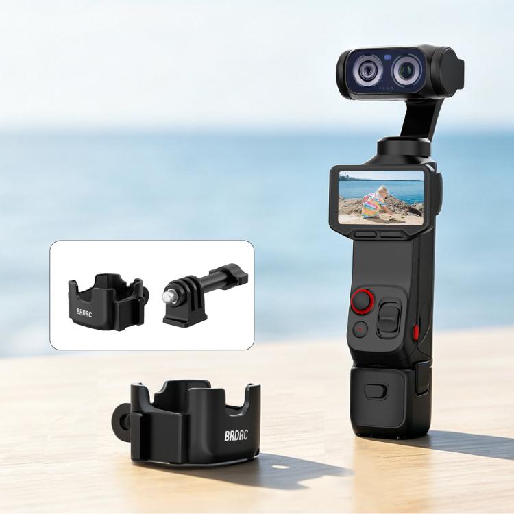 For Insta360 Luna Ultra BRDRC Protective Bezel Expansion Clip Bracket Adapter Base Accessory
