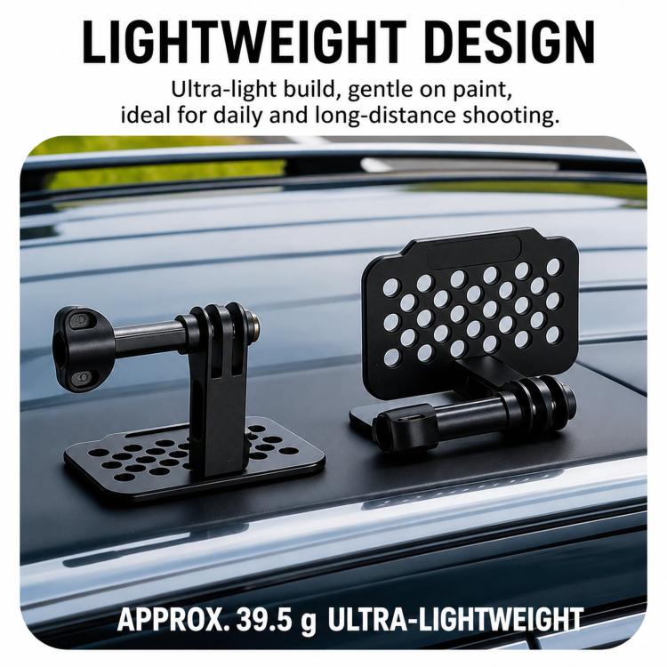 Aluminum Alloy Mounting Bracket For Car Air Intakes For DJI, Insta360, GoPro And Other Action Cameras