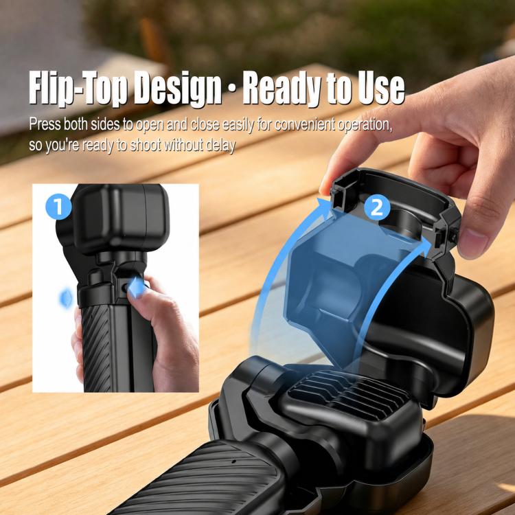 For DJI Osmo Pocket 4P BRDRC Lens Screen Dustproof Protective Case