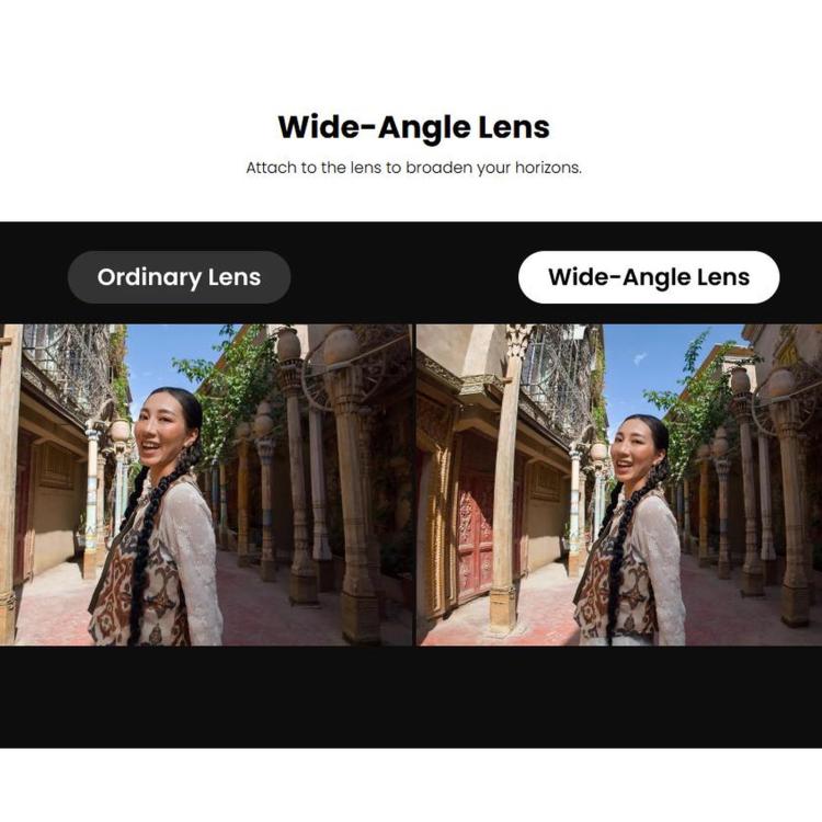 For Insta360 Luna Ultra Original Wide-Angle Lens, Wide-Angle Lens