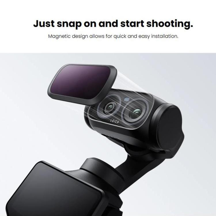 3 PCS For Insta360 Luna Ultra Original ND4+ND16+ND64 Filters, ND4+ND16+ND64 Filters