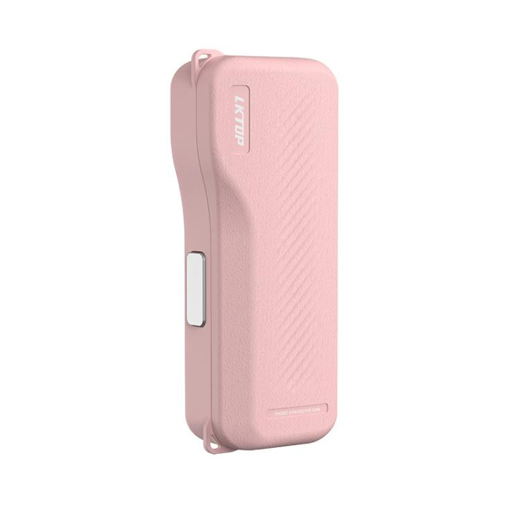 For DJI Osmo Pocket 4/3 LKTOP Hard Carrying Case Protective Storage Box with Wrist Strap, Short Black, Short Pink, Short Grey, Short Blue, Long Black, Long Pink, Long Grey, Long Blue