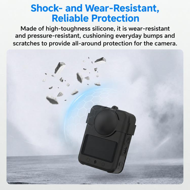 For DJI Osmo 360 / 360 II Flymile Camera Silicone Lens Cover