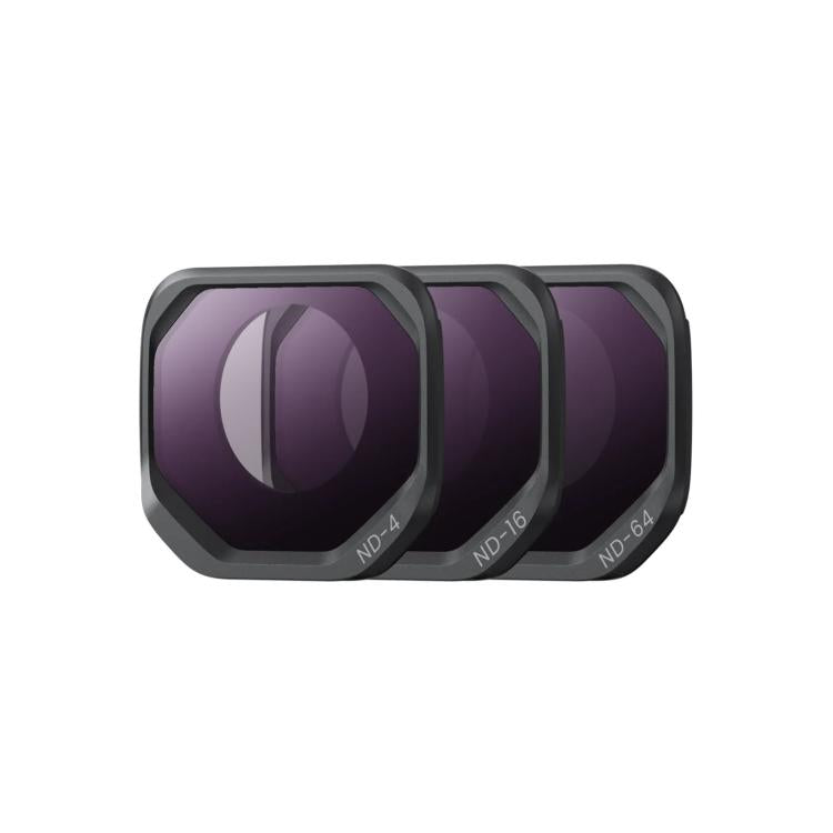 3 PCS For Insta360 Luna Pro Original ND4+ND16+ND64 Filters, ND4+ND16+ND64 Filters