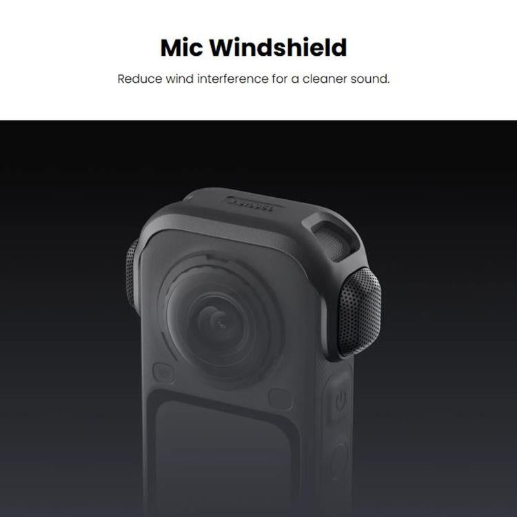 For Insta360 X6 Original Mic Windshield, Mic Windshield
