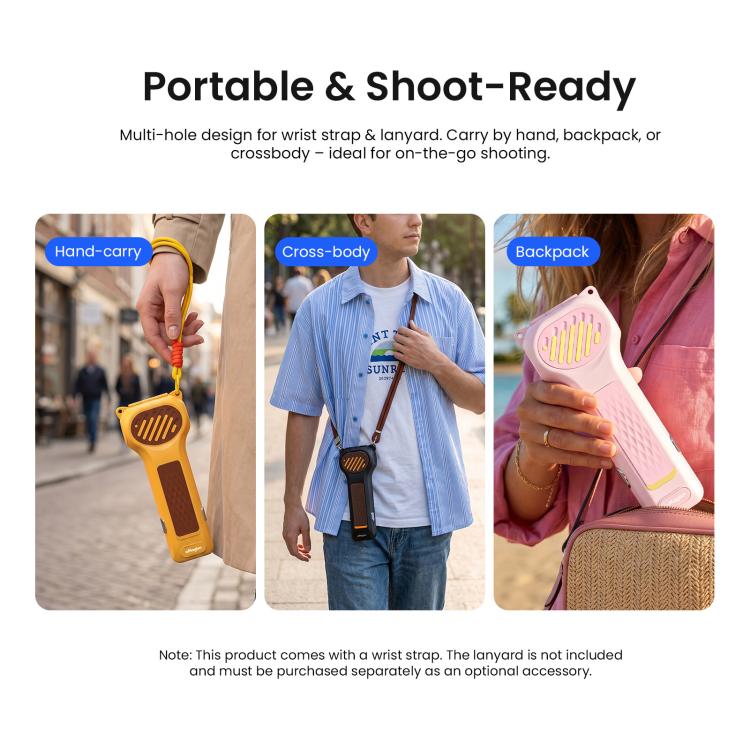 For DJI Osmo Pocket 4P aMagisn Full Wrap Hard Shell Storage Box Carrying Case, Full Wrap Black, Full Wrap Yellow, Full Wrap Pink