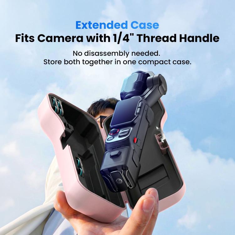 For Insta360 Luna Ultra aMagisn Full Wrap Hard Shell Storage Box Carrying Case
