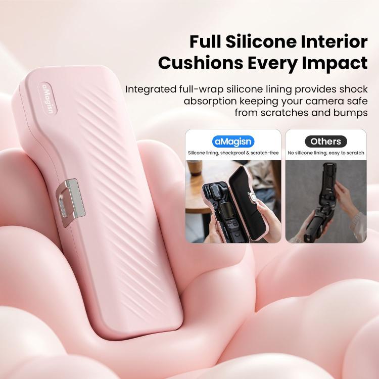 For Insta360 Luna Ultra aMagisn Full Wrap Hard Shell Storage Box Carrying Case