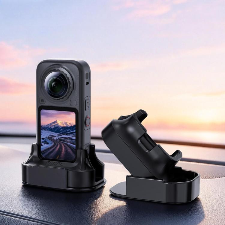 For Insta360 X6 BRDRC Camera Silicone Mounting Base