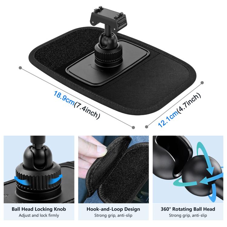Magnetic Quick-Release Backpack Shoulder Strap Mount for Insta360 Ace Pro 2 / 1 / Ace / X5, For Insta360 Ace Pro 2 / 1 / Ace / X5