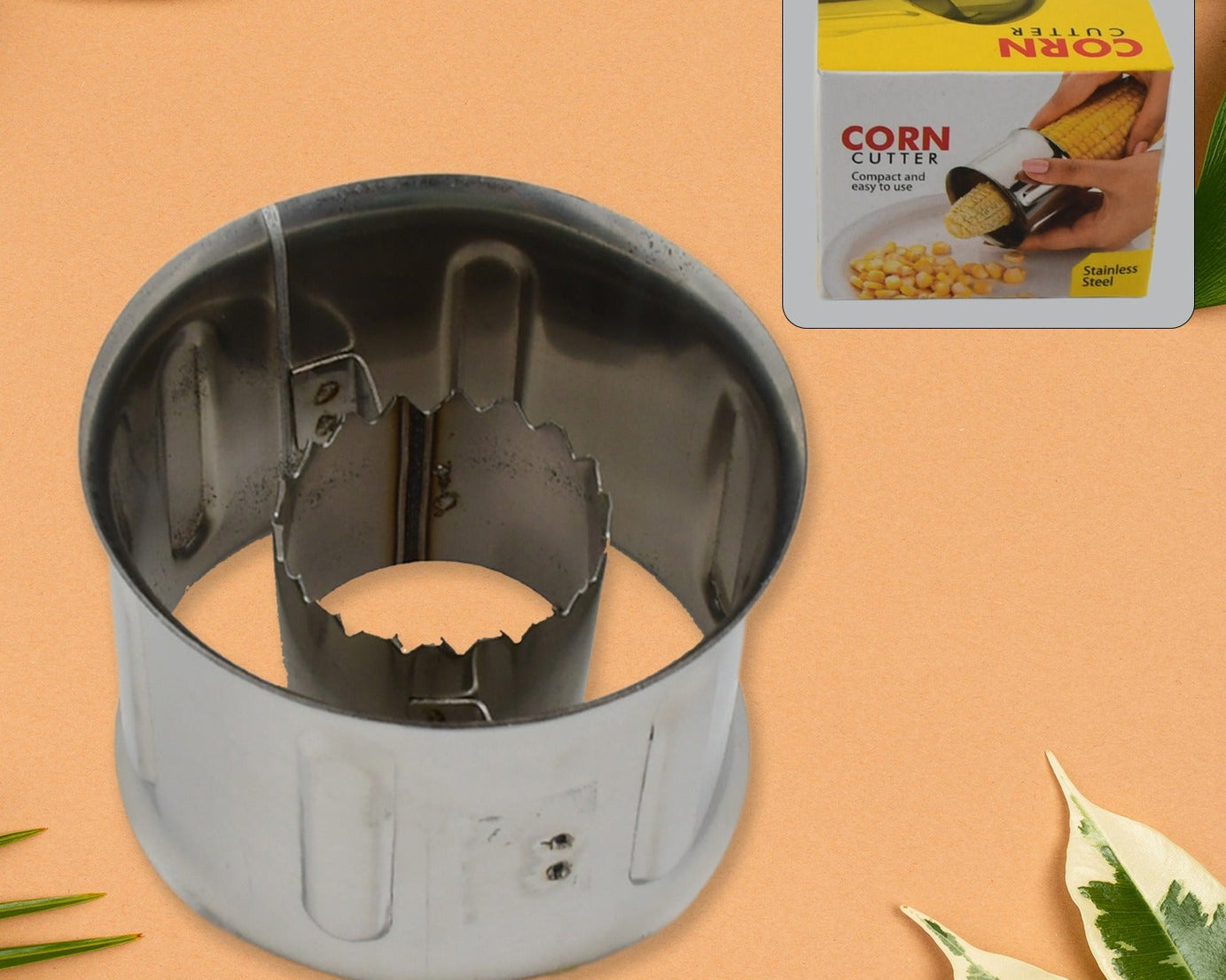 Stainless Steel Corn Cutter