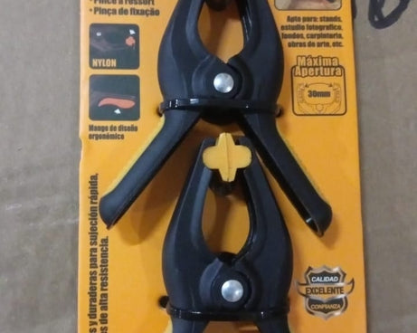 3 inch Heavy Duty Clips Clamp Spring Clamps Clip Fixture (2 Pc Set)