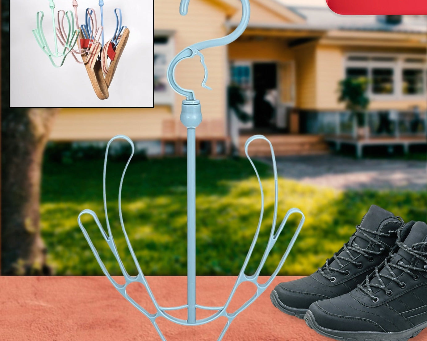 Small Shoes Drying Hanger