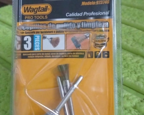 Brass Wire Wheels, 3 Pcs Brass Wire Wheels, Rust Removal Tool