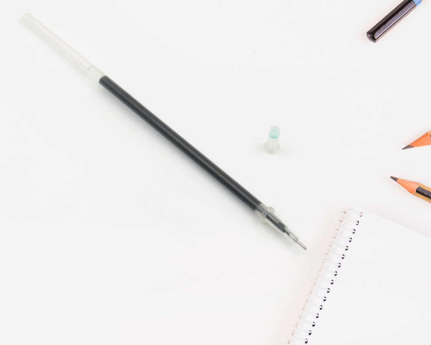 Black Pen Refill All Round Ball Pen Refill Smooth Writing Pen Refill all Pen Suitable (1 Pc)