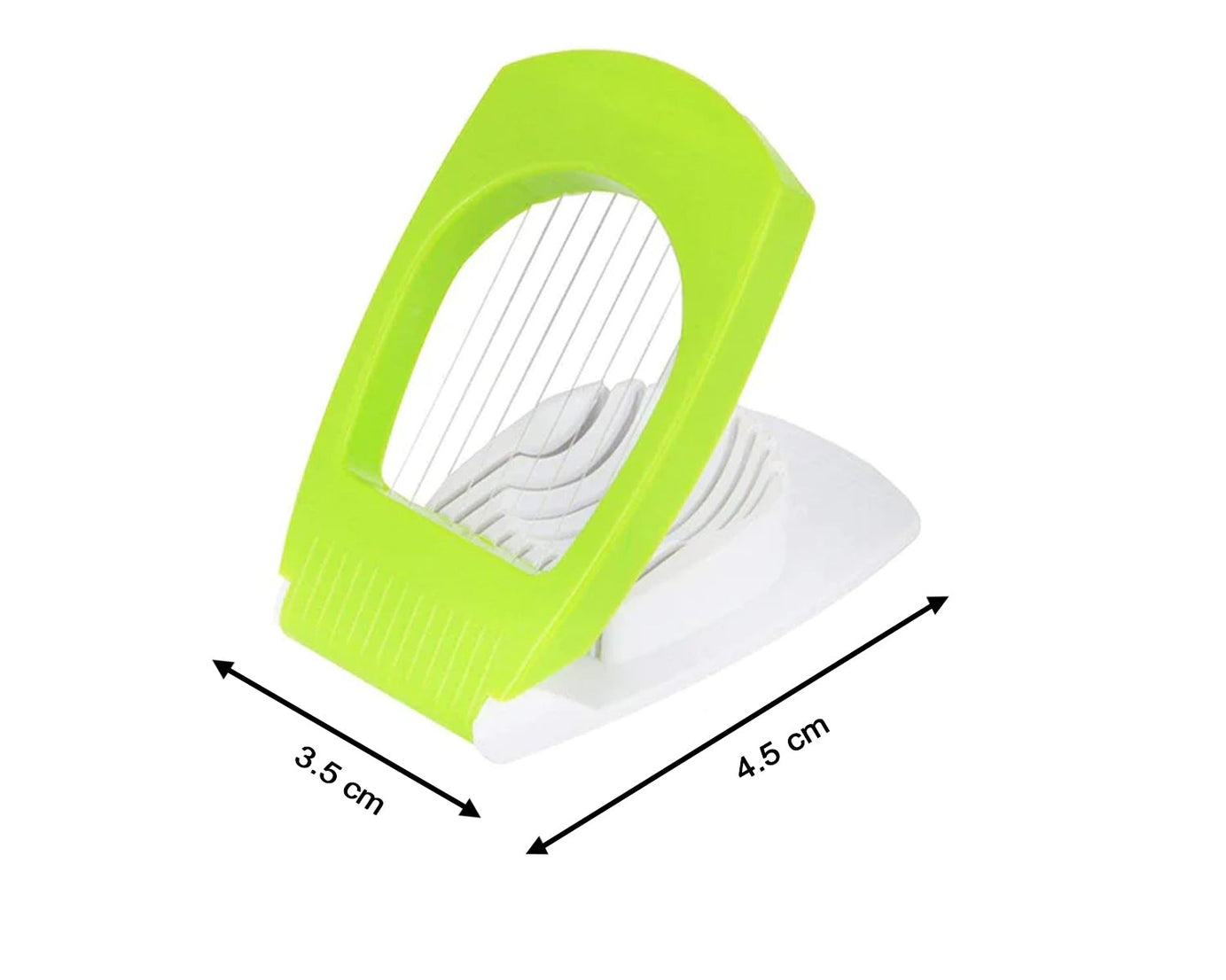 Egg cutter for quick and easy egg slicing.