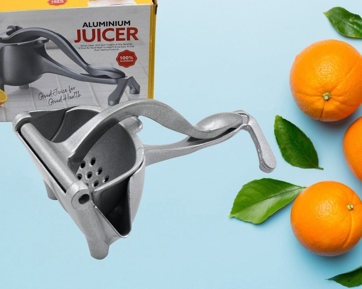 MANUAL ALUMINIUM METAL FRUIT PRESS JUICER