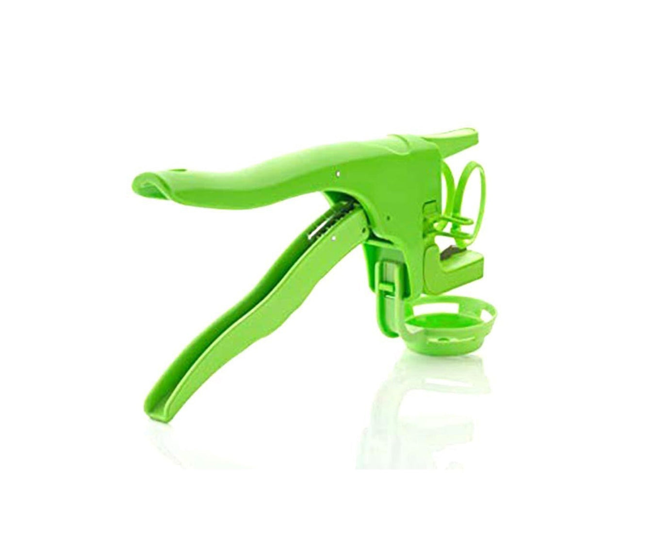 Egg cracker with separator for easy use.