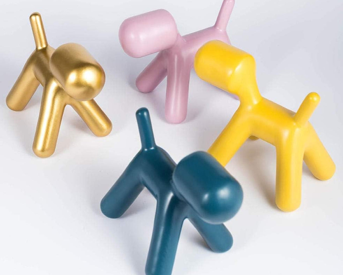 4315 Plastic Cute Animal Puppy Chair,Creative Dog Low Footstool,Cartoon Foot Rest Stool for Bedroom Living Room Entrance Gift (1 Pc)