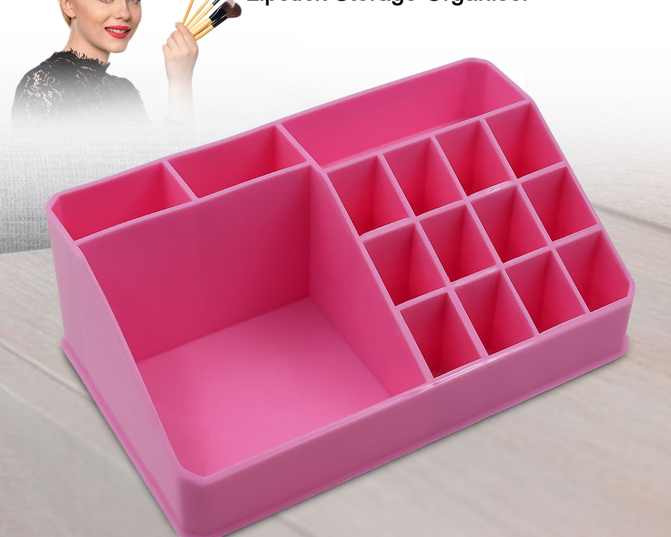 plastic storage organiser
