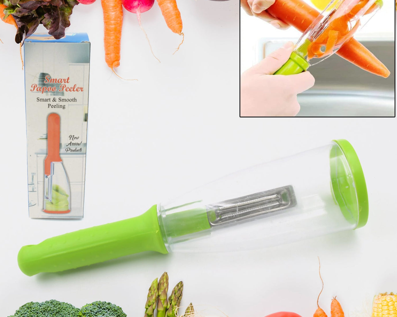 Fruit and vegetable peeler