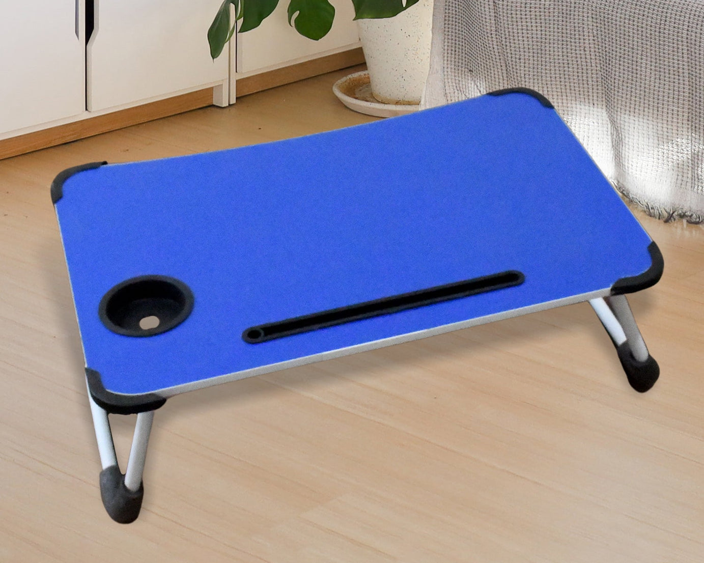 4492 Multi-Purpose Laptop Desk for Study and Reading with Foldable Non-Slip Legs Reading Table Tray, Laptop Table, Laptop Stands, Laptop Desk, Foldable Study Laptop Table