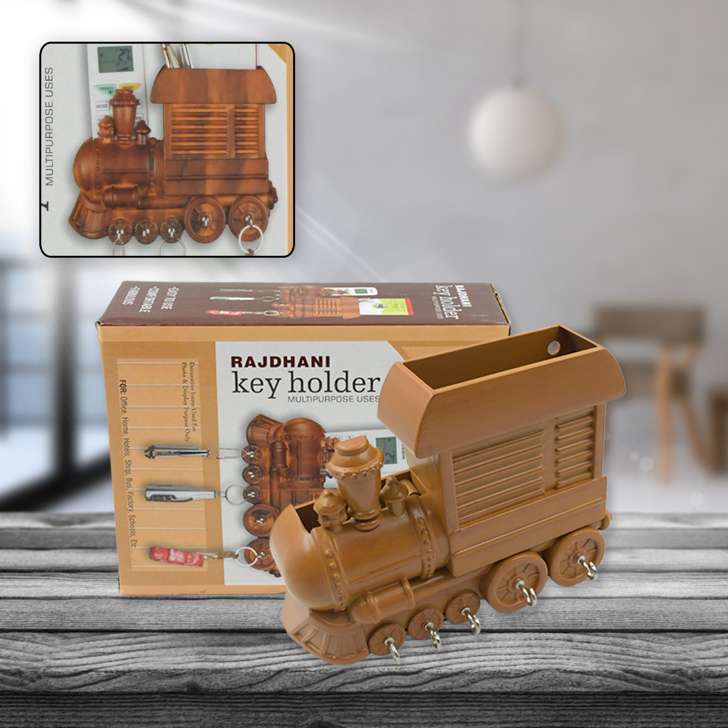 Buy Plastic Train Engine Design Key Holder | – Cartnow Technologies