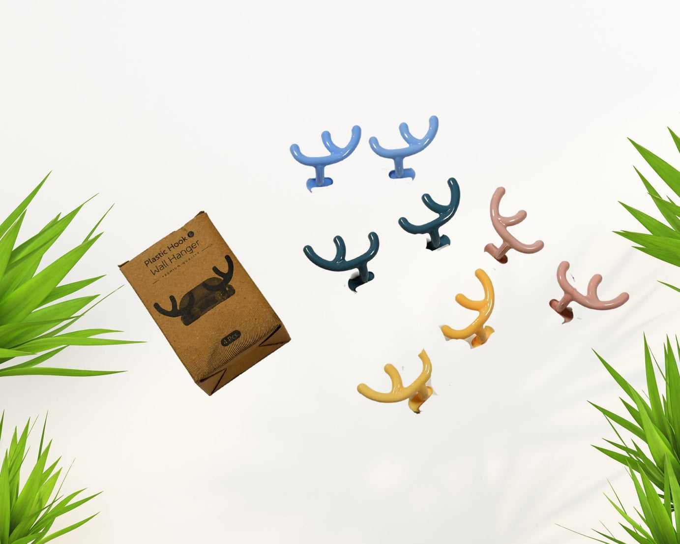 Adhesive wall hook