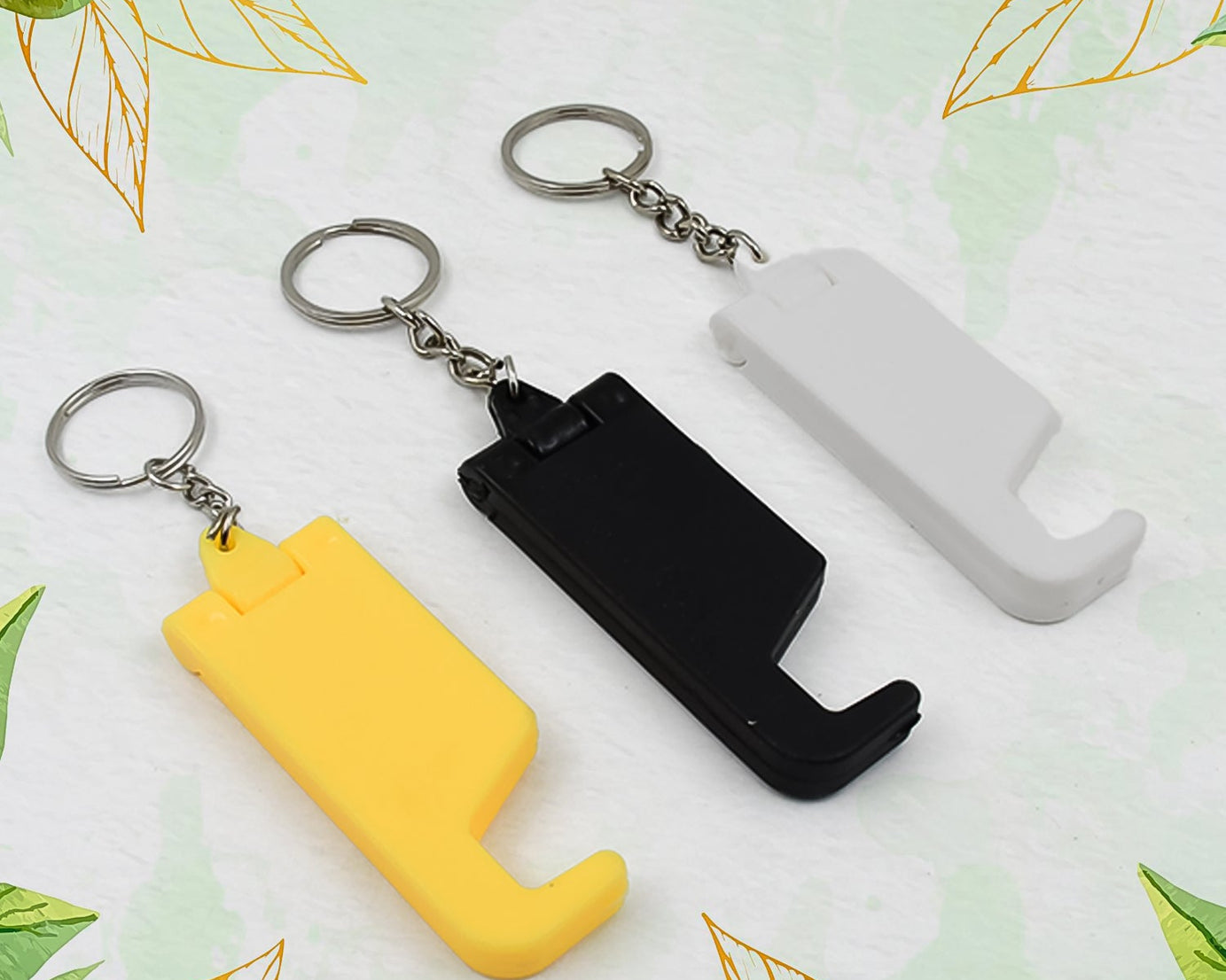 2 in 1 Plastic Keychain