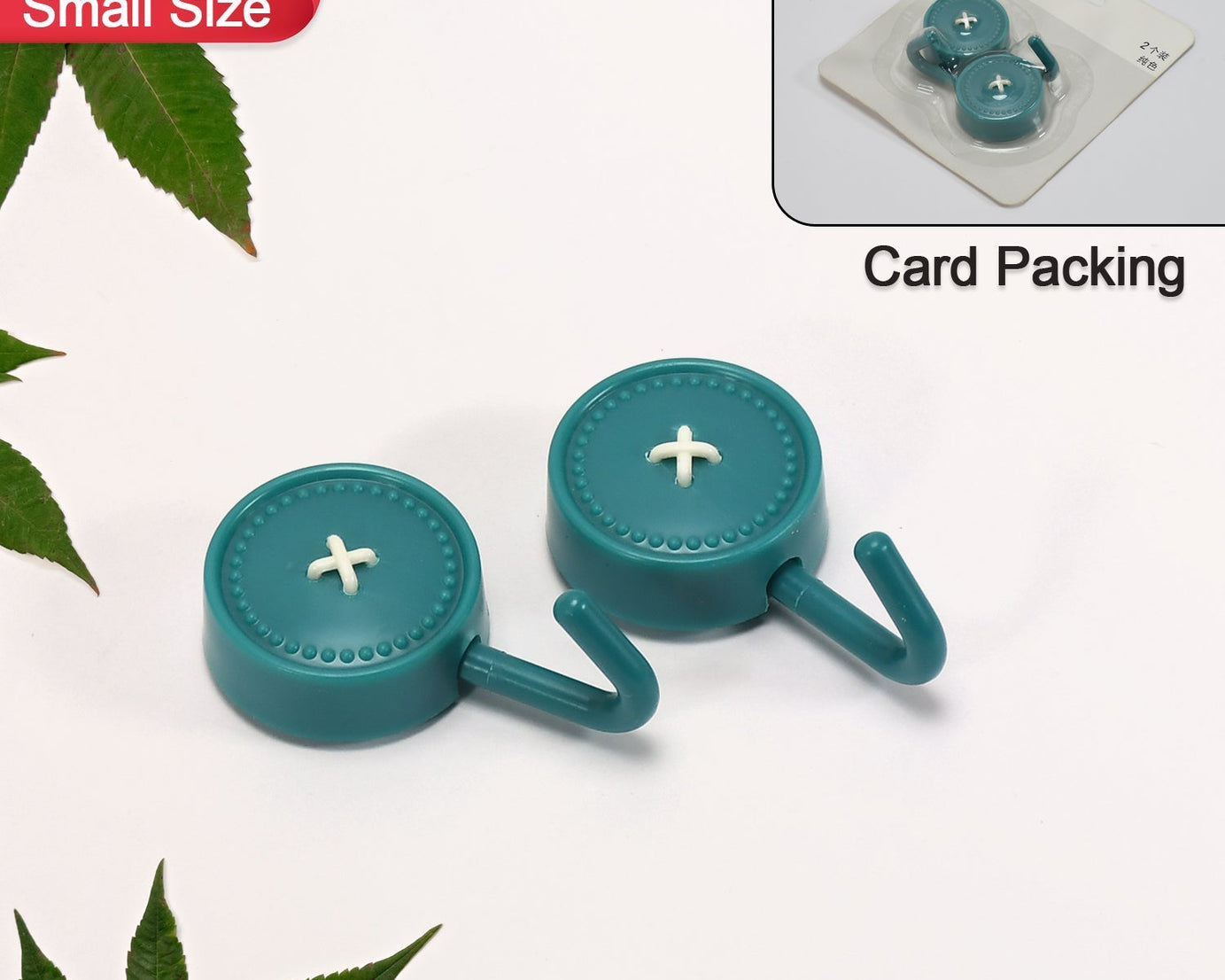 Heavy-duty adhesive hooks for walls