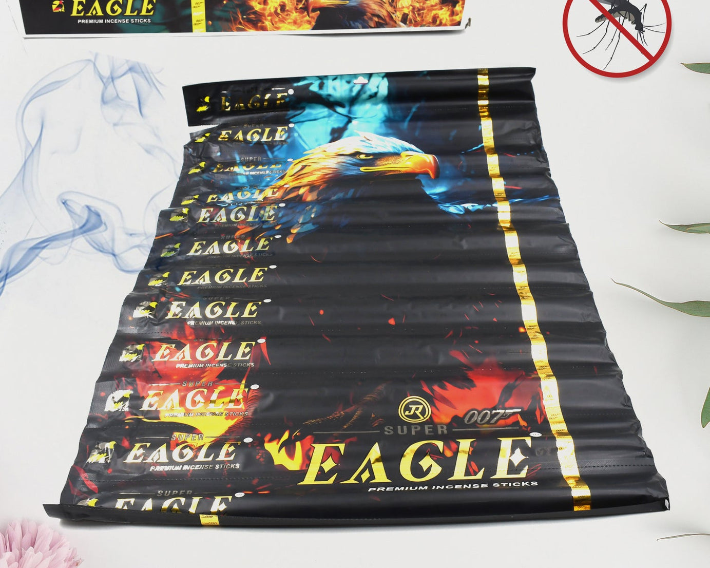 Mosquito Agarbatti Stick, Mosquito Agarbatti 1 Box (12 Packet / 120 Sticks) (Incense Stick)