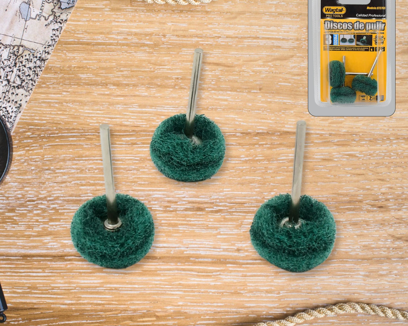 Abrasive Buffing Polishing Wheel Set 