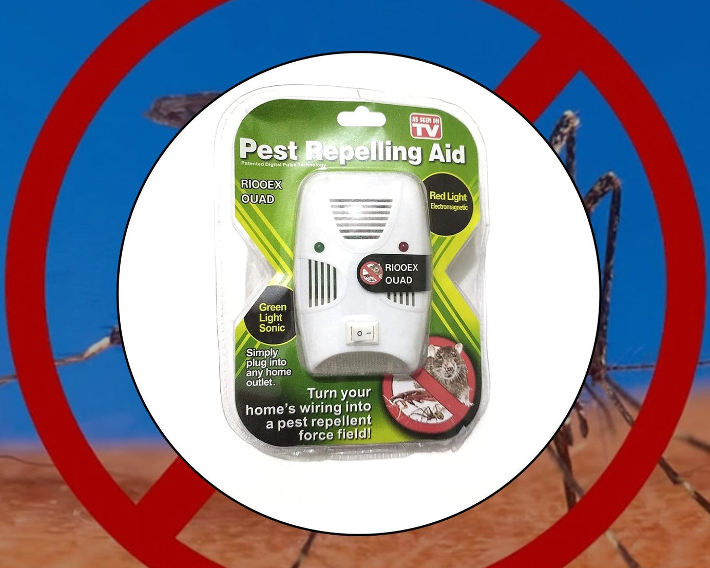 1246 Mosquito Repeller Rat Pest Repellent for Rats, Cockroach, Mosquito, Home Pest 