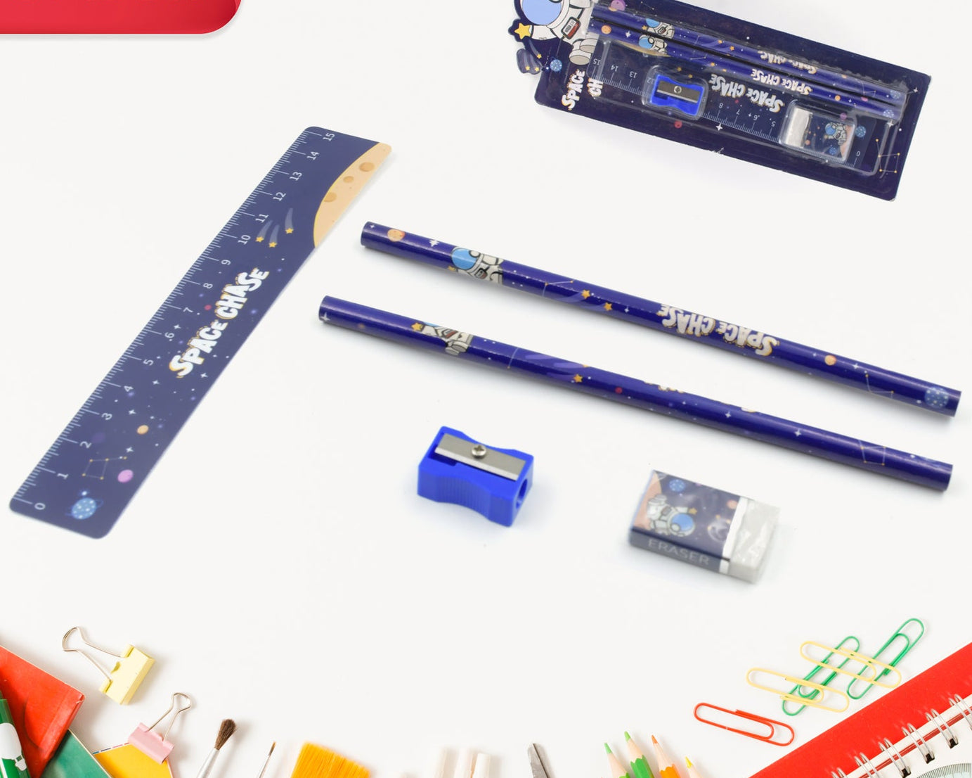 Fun & Functional! 5-in-1 Cartoon Pencil Set for School & Play (5 Pc)