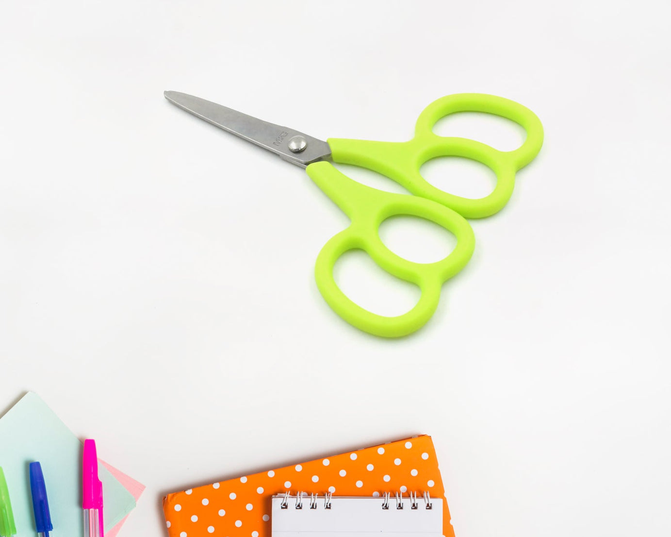 Stainless Steel Double Grip Scissors (1 Pc): Comfort Grip Handle, Multipurpose