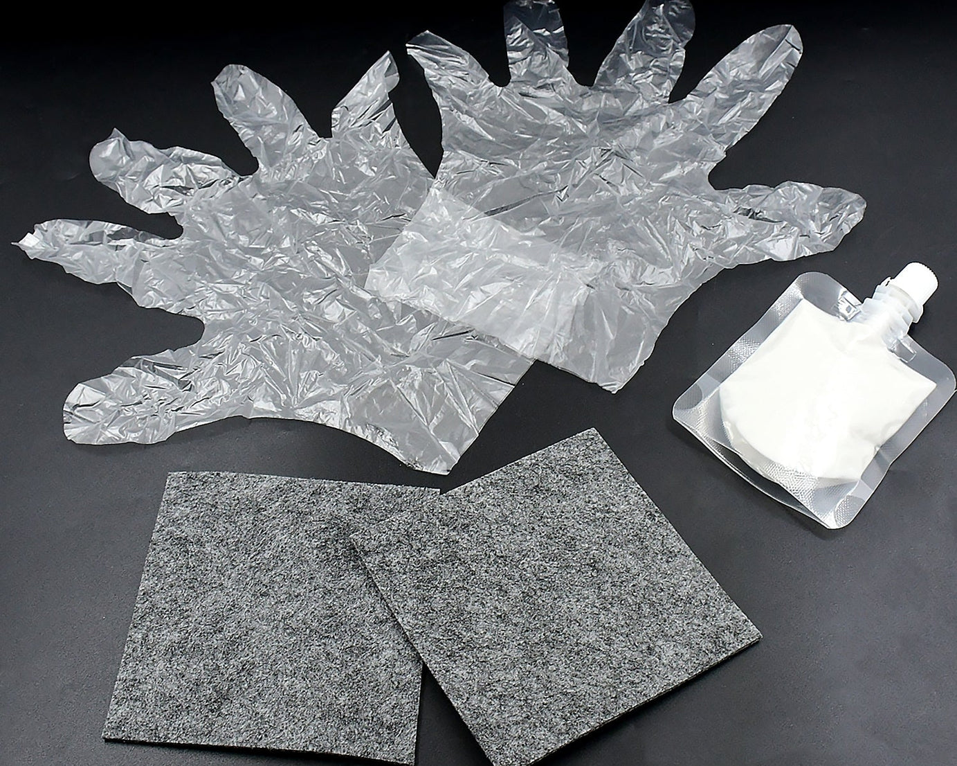 Nano Magic Car Scratch Remover Cloth, Multipurpose Scratch Repair Cloth, Cloth for Car Paint Scratch Repair, Easy to Repair Slight Scratches on the Surface Polishing Repeatable Use for All Kinds of Car (45 ML Repair Solution, 2 Gloves, 2 nano Cloth)