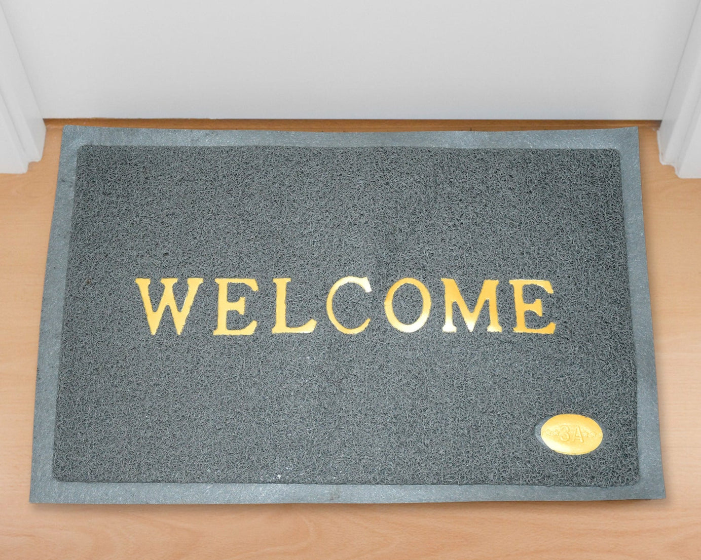 8822 Welcome Door Mat for Home Entrance Outdoor Mat Anti Slip Heavy Duty and Waterproof | Easy to Clean for Entry For Bedroom, Living Room (23x15 Inch)
