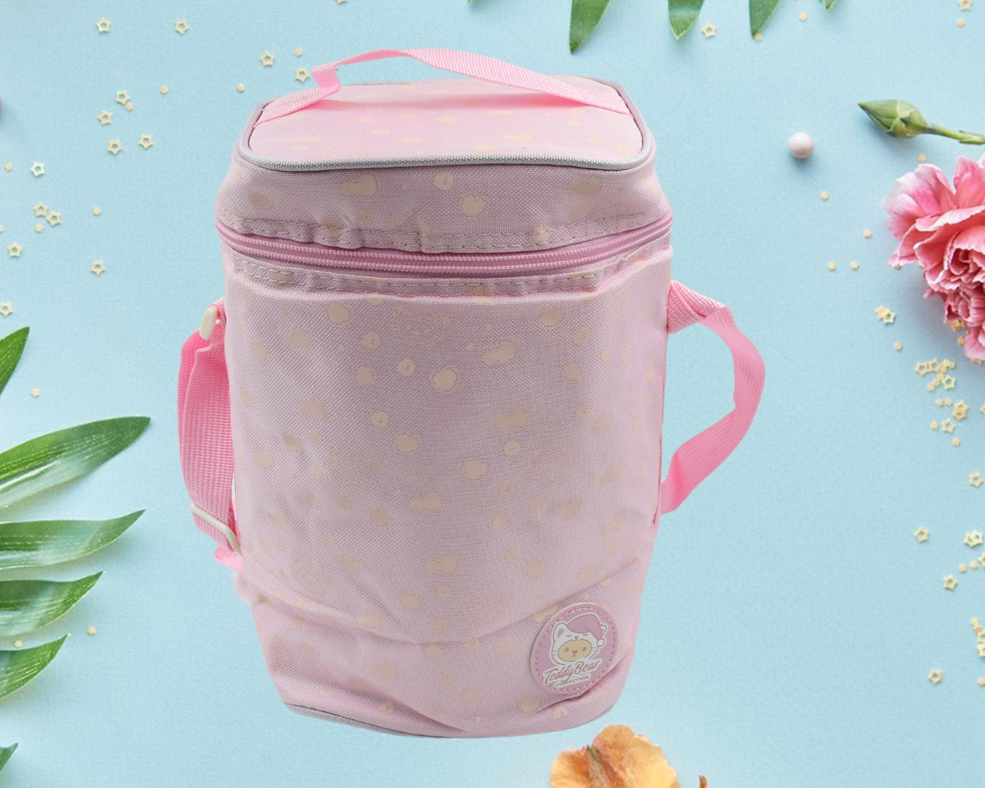 Zip Lunch Bag Cute Animal Lunch Bag with Carry Adjustable Strap Lunch Bag for Women Durable Reusable Durable Handbag Bag (1 Pc)