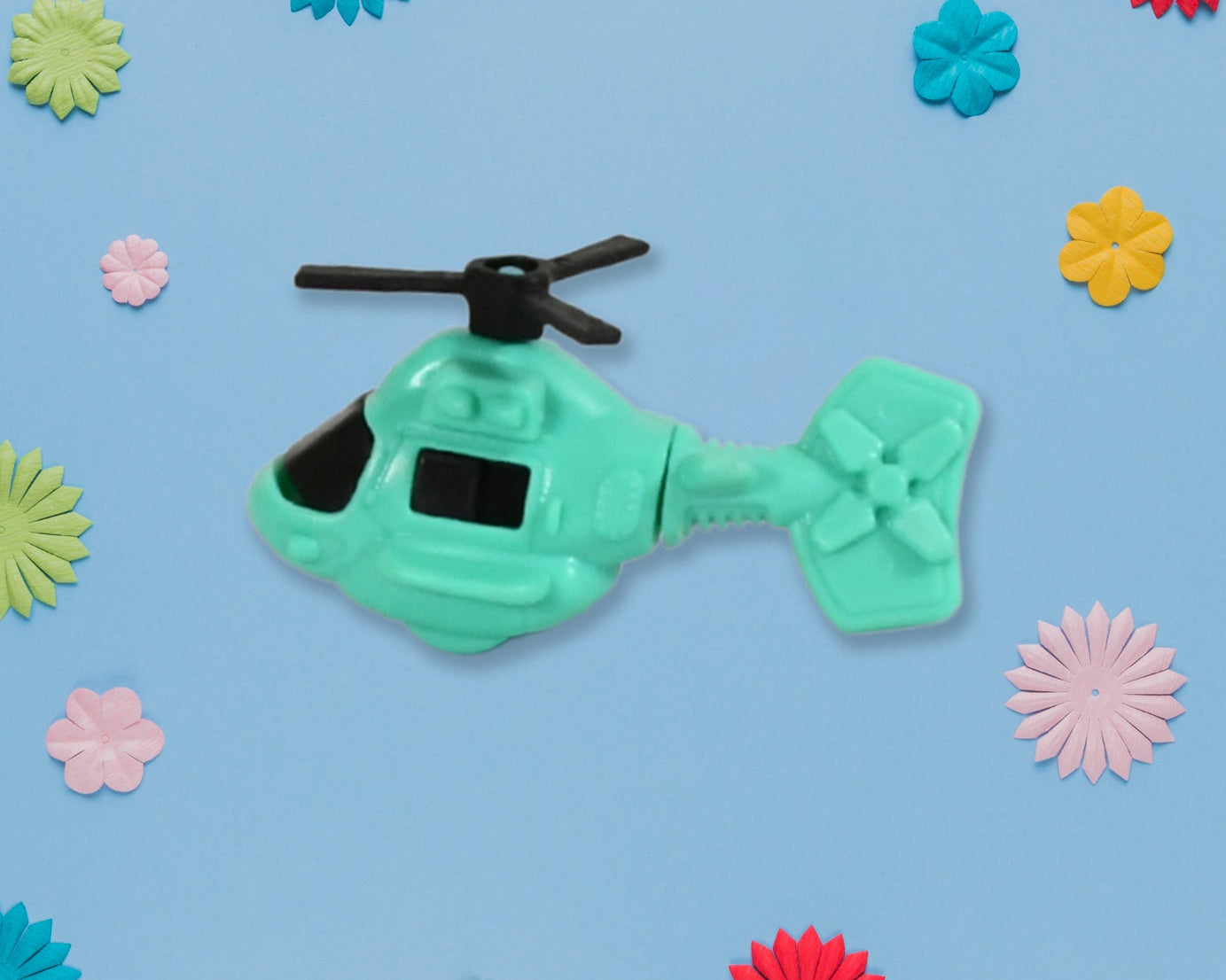 Small DIY Helicopter Toy, Small Kid's Toy, Rotating Tail  Wing DIY Helicopter