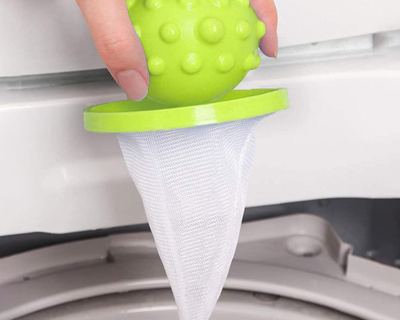 Cylindrical Shape Lint Mesh Bag