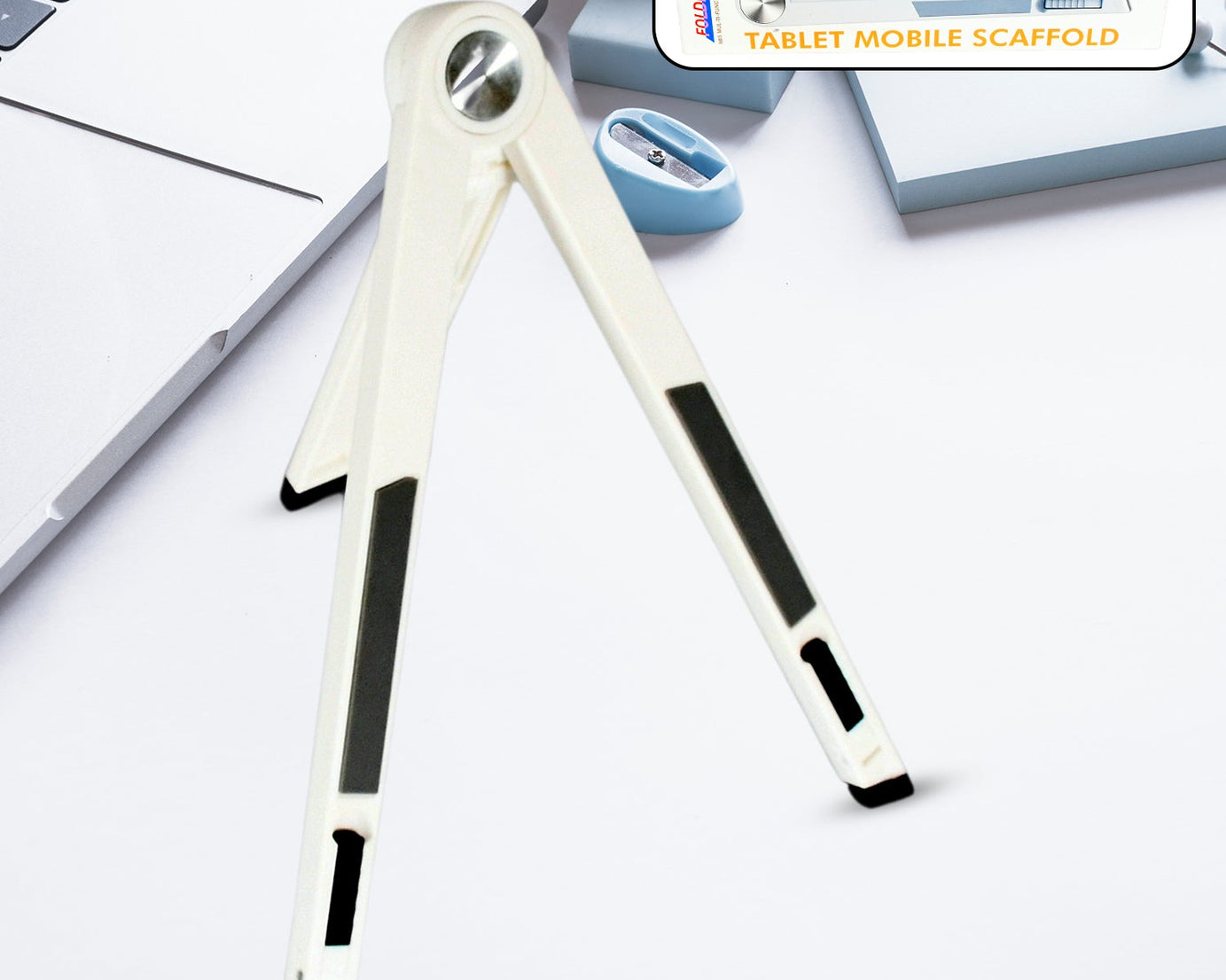 Adjustable foldable tablet stand