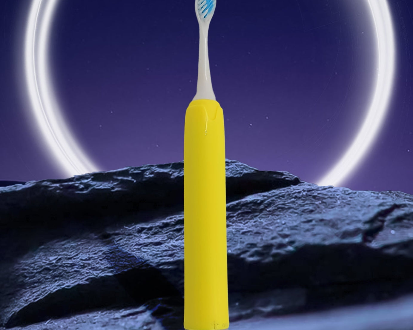 Adult Waterproof Electric Toothbrush 1 Head Battery Operated Toothbrush (1 Pc / Battery Not Included / Mix Color)